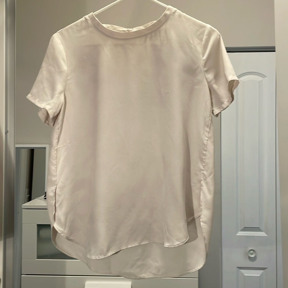 Loft, white blouse, size XS, good condition